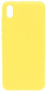 Aizmugurējais vāciņš Evelatus Xiaomi Redmi 7a Nano Silicone Case Soft Touch TPU Yellow