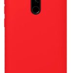 Tagakaaned Evelatus Xiaomi Note 8 Pro Nano Silicone Case Soft Touch TPU Red