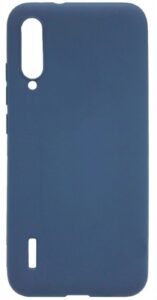 Back panel cover Evelatus Xiaomi Mi A3 Soft Silicone Dark Blue