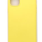 Back panel cover Evelatus Apple iPhone 11 Pro Nano Silicone Case Soft Touch TPU Yellow