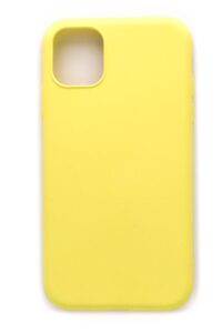 Aizmugurējais vāciņš Evelatus Apple iPhone 11 Pro Nano Silicone Case Soft Touch TPU Yellow