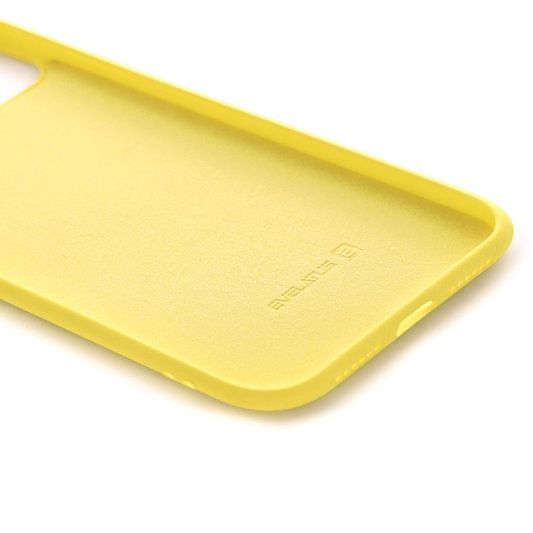 Tagakaaned Evelatus Apple iPhone 11 Pro Max Nano Silicone Case Soft Touch TPU Yellow