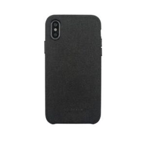 Aizmugurējais vāciņš SoSeven Apple iPhone X/XS Premium Gentleman Case Fabric Black
