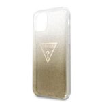 Nugarėlės dėklai Guess Apple iPhone 11 Pro Solid Glitter Cover Gold