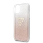 Tagakaaned Guess Apple iPhone 11 Pro Solid Glitter Cover Pink