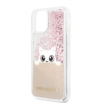 Tagakaaned Guess Apple iPhone 11 Pro Glitter Peek and Boo Cover Pink