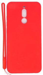 Aizmugurējais vāciņš Evelatus Xiaomi Redmi 8 Nano Silicone Case Soft Touch TPU Red