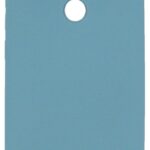 Back panel cover Evelatus Xiaomi Redmi 8 Soft Touch Silicone Case with Strap Blue