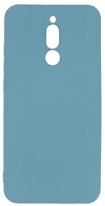 Aizmugurējais vāciņš Evelatus Xiaomi Redmi 8 Soft Touch Silicone Case with Strap Blue