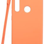 Tagakaaned Evelatus Xiaomi Xiaomi Redmi Note 8 / Redmi Note 8 2021 Soft Touch Silicone Case with Strap Pink