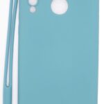 Nugarėlės dėklai Evelatus Huawei P30 Lite Soft Touch Silicone Case with Strap Blue