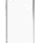Aizmugurējais vāciņš Evelatus Samsung Galaxy A10 Silicone Transparent with Necklace TPU Strap Space Gray