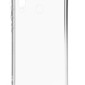 Tagakaaned Evelatus Samsung Galaxy A40 Silicone Transparent with Necklace TPU Strap Space Gray