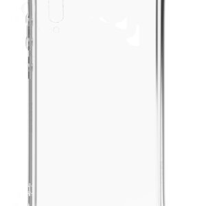 Back panel cover Evelatus Samsung Galaxy A50 Silicone Transparent with Necklace TPU Strap Space Gray