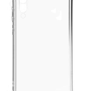 Back panel cover Evelatus Samsung Galaxy A50 Silicone Transparent with Necklace TPU Strap Gold