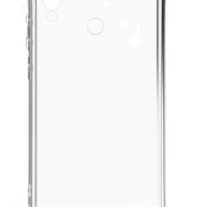 Back panel cover Evelatus Xiaomi Redmi 7 Silicone Transparent with Necklace TPU Strap Gold