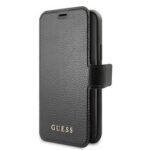 Kaaned - kaaned Guess Apple iPhone 11 Pro Iridescent Book Case Black