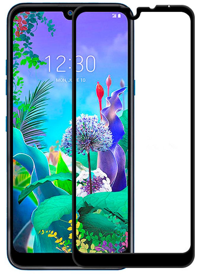 Aizsargstikls Evelatus LG K50/Q60 2.5D Full Cover Japan Glue Glass Anti-Static