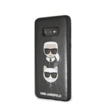 Nugarėlės dėklai Karl Lagerfeld Samsung Galaxy S10e Karl and Choupette Hard Case Black