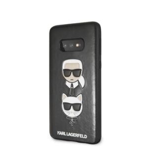 Nugarėlės dėklai Karl Lagerfeld Samsung Galaxy S10e Karl and Choupette Hard Case Black