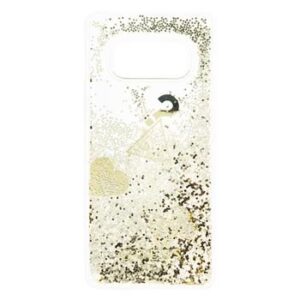 Tagakaaned Guess Samsung Galaxy S10e Glitter Hearts Cover Gold