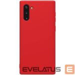 Back panel cover Nillkin Samsung Galaxy Note 10 Rubber Wrapped Protective Cover Red