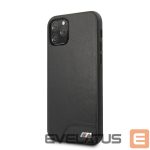Tagakaaned BMW Apple iPhone 11 Pro Hardcase Smooth PU Leather Black