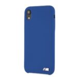 Aizmugurējais vāciņš BMW Apple iPhone XR Hardcase Silicone Navy