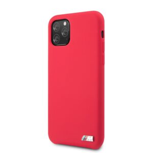 Aizmugurējais vāciņš BMW Apple iPhone 11 Pro Hardcase Silicone Red