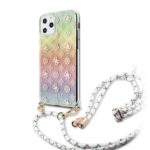 Nugarėlės dėklai Guess Apple iPhone 11 Pro Iridescent HC Cord Peony Electroplated Multi Color