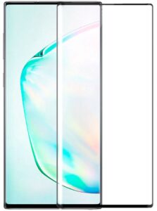 Apsauginiai stiklai Evelatus Samsung Galaxy Note 10 3D Full Glue Curved Aluminosilicate Glass 9H (0.26mm) + Camera Protector