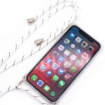 Aizmugurējais vāciņš Evelatus Samsung A10s Case with rope White Stripes Transparent