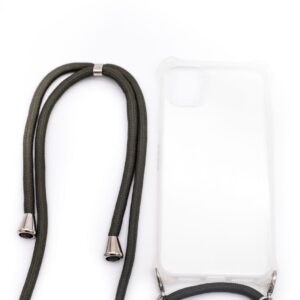 Tagakaaned Evelatus Apple iPhone X/XS Case with rope Green Transparent