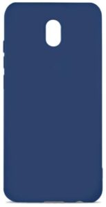 Nugarėlės dėklai Evelatus Xiaomi Redmi 8a Nano Silicone Case Soft Touch TPU Blue