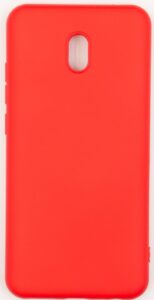 Nugarėlės dėklai Evelatus Xiaomi Redmi 8a Nano Silicone Case Soft Touch TPU Red