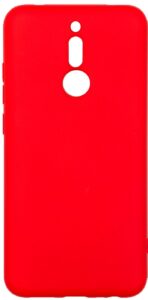 Aizmugurējais vāciņš Evelatus Xiaomi Redmi 8 Nano Silicone Case Soft Touch TPU Red