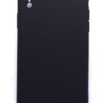 Back panel cover Evelatus Apple iPhone XR Nano Silicone Case Soft Touch TPU Black