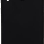Back panel cover Evelatus Samsung Galaxy A40s Nano Silicone Case Soft Touch TPU Black