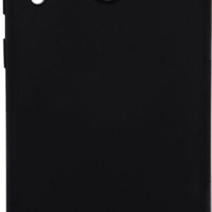 Back panel cover Evelatus Samsung Galaxy A40s Nano Silicone Case Soft Touch TPU Black