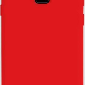 Back panel cover Evelatus Samsung Galaxy Note 9 Nano Silicone Case Soft Touch TPU Red