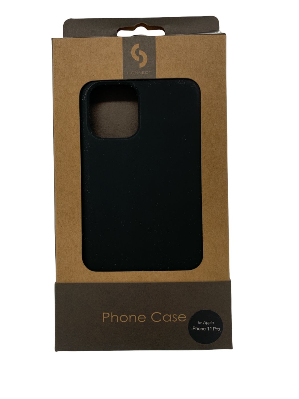 Aizmugurējais vāciņš Connect Apple iPhone 11 Pro Soft case with bottom Black