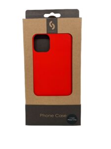 Aizmugurējais vāciņš Connect Apple iPhone 11 Pro Soft case with bottom Red