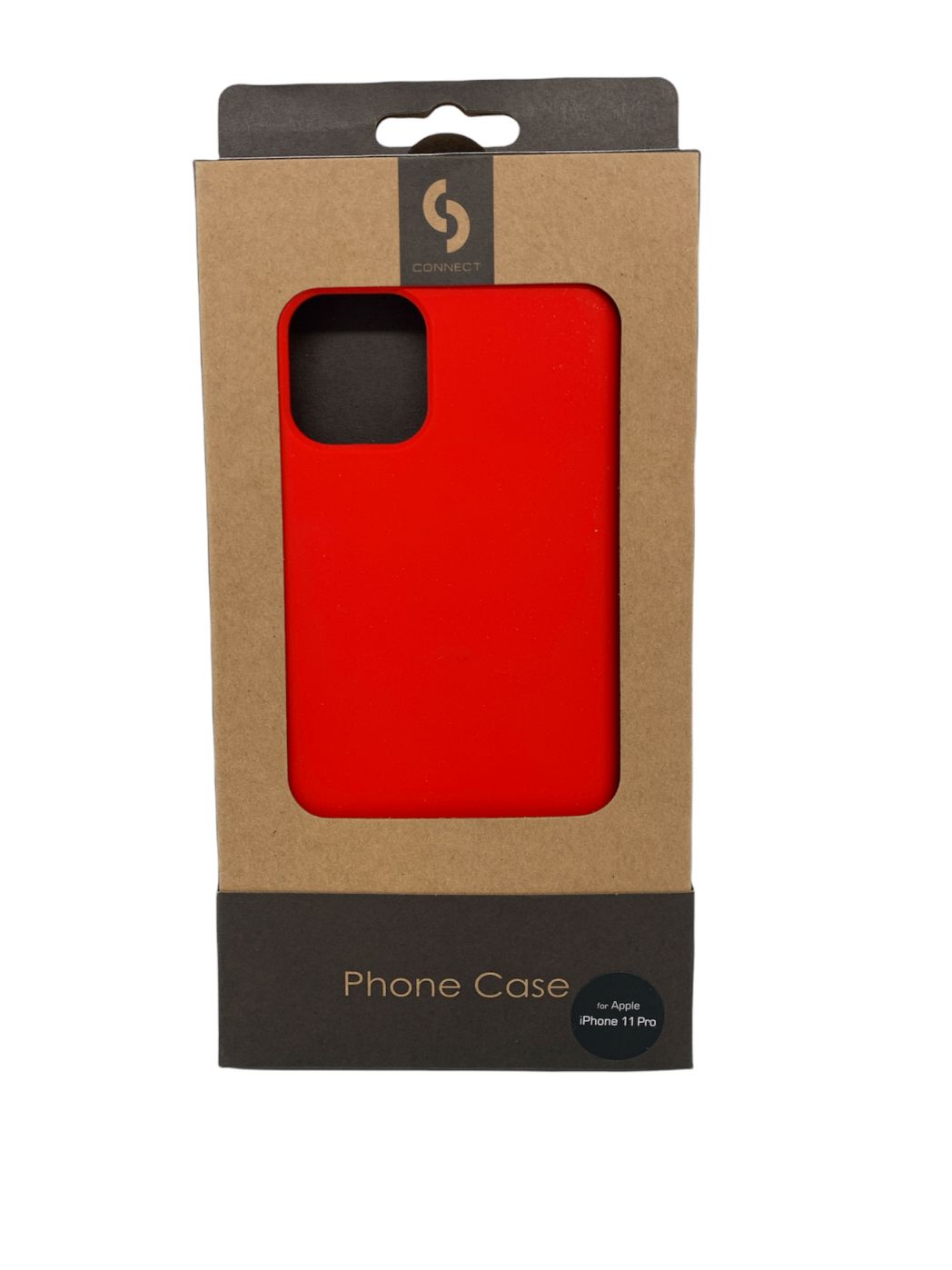 Aizmugurējais vāciņš Connect Apple iPhone 11 Pro Soft case with bottom Red