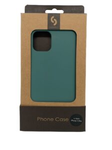Aizmugurējais vāciņš Connect Apple iPhone 11 Pro Soft case with bottom Midnight Green
