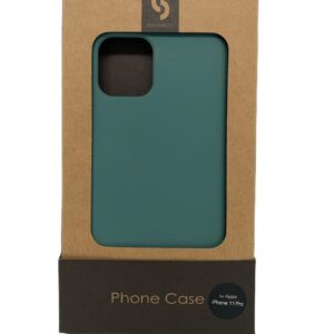 Aizmugurējais vāciņš Connect Apple iPhone 11 Pro Soft case with bottom Midnight Green