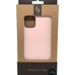 Nugarėlės dėklai Connect Apple iPhone 11 Pro Max Soft Case with bottom Pink Sand