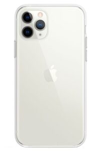 Aizmugurējais vāciņš Connect Apple iPhone 11 Pro Transparent case + tempered glass 