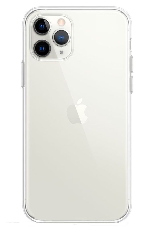 Aizmugurējais vāciņš Connect Apple iPhone 11 Pro Transparent case + tempered glass