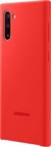 Aizmugurējais vāciņš Samsung  Note 10 Silicone cover Red