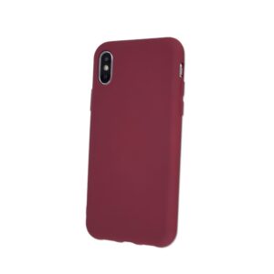 Aizmugurējais vāciņš iLike Samsung Galaxy A10 Silicon Case Burgundy